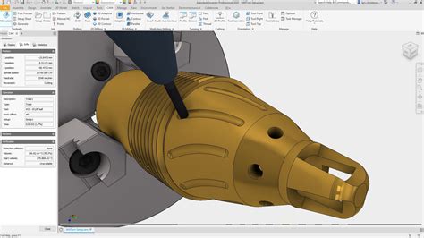 autocad inventor cam machining